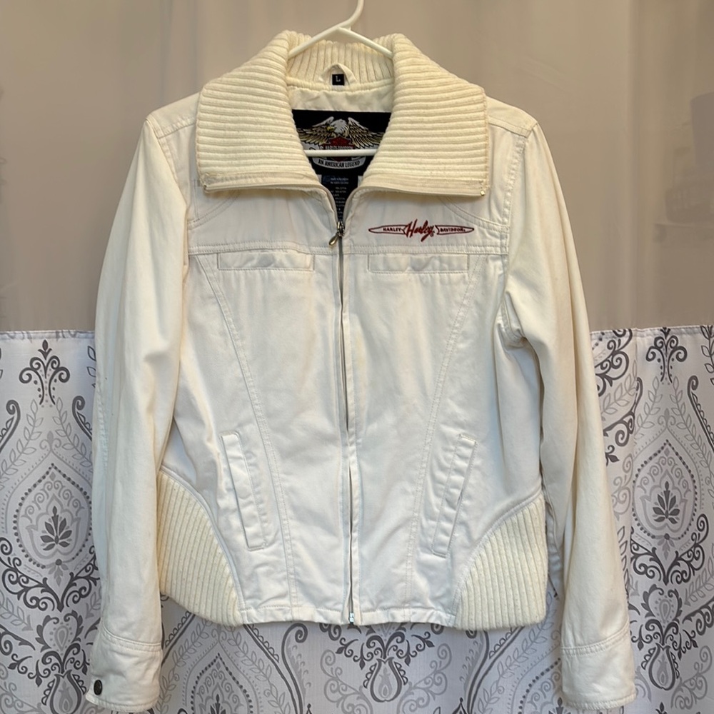 Harley-Davidson Women's White Jacket